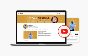 Bannière Youtube site et mobile Zoubir Becharef